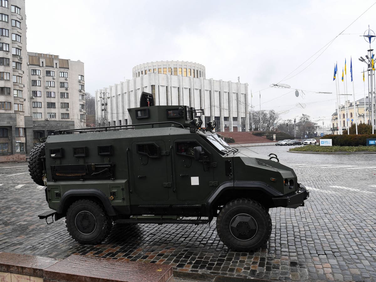 Britons in Ukraine vow to fight as Russian invasion sparks panic in Kiev