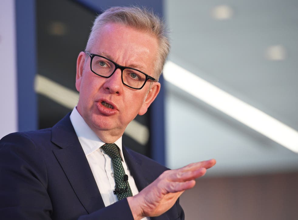 Michael Gove said Alex Salmond had made a ‘fundamental miscalculation’ by broadcasting on RT (Stefan Rousseau/PA)