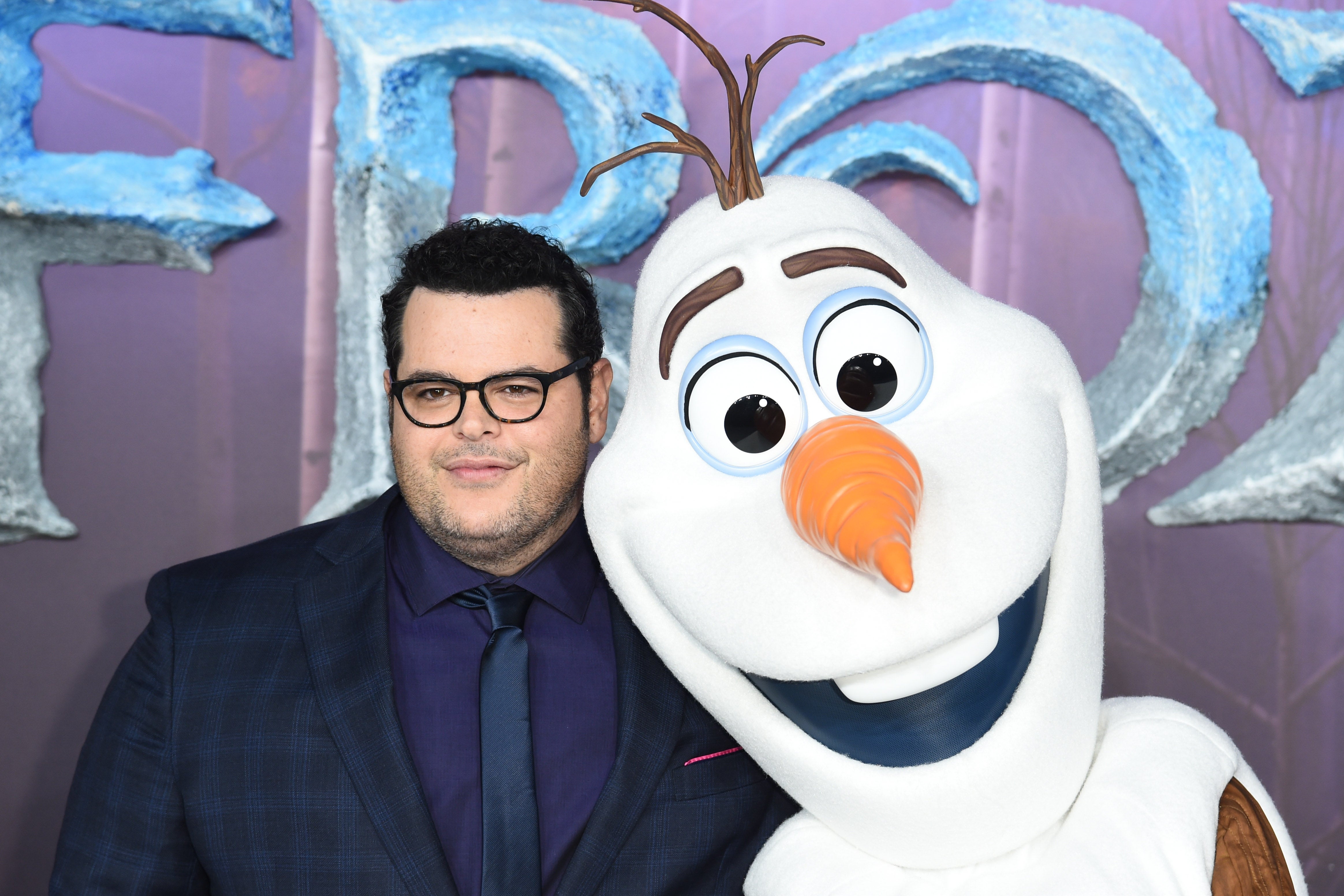 With his on-screen alter-ego, ‘Frozen’’s Olaf