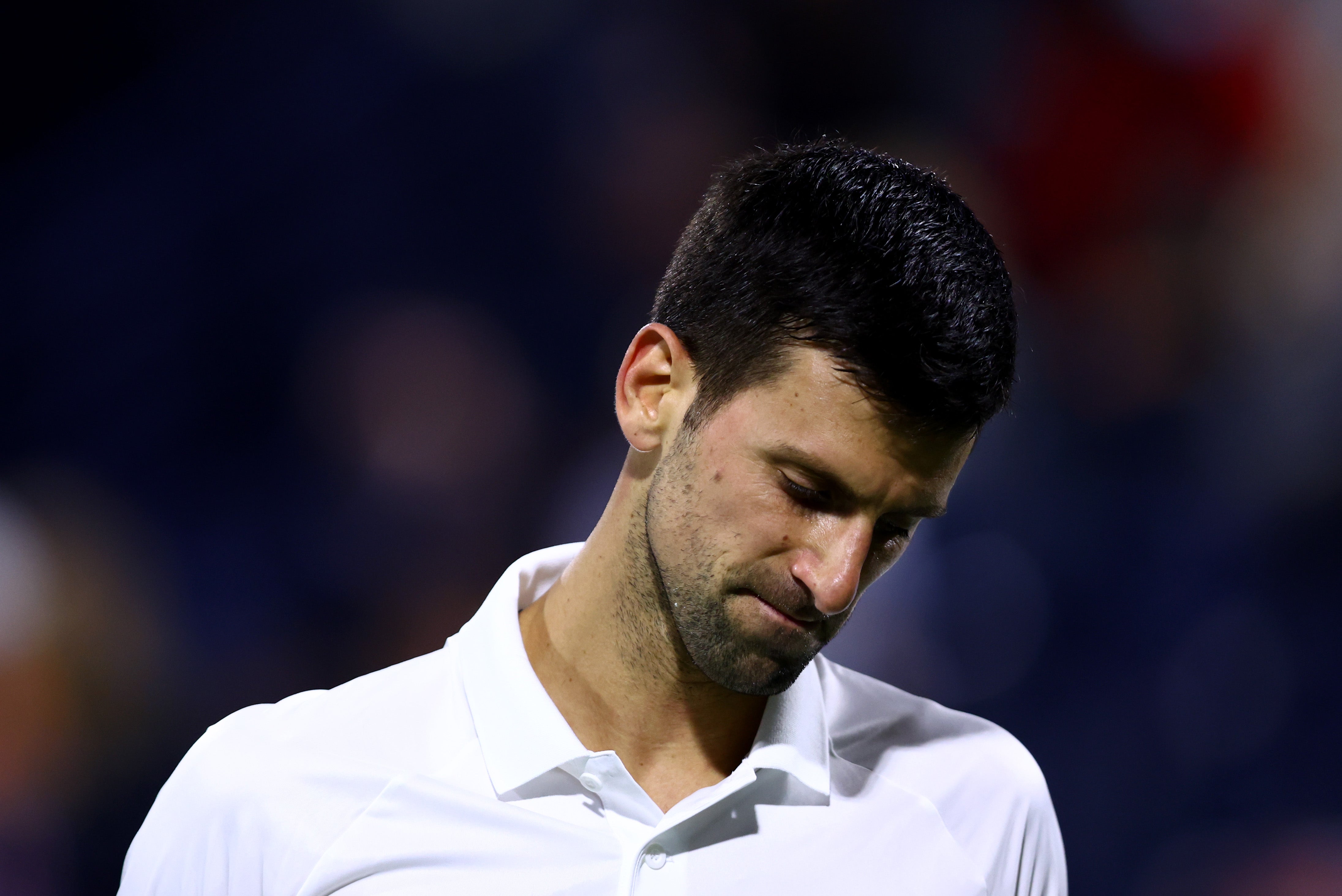Novak Djokovic was making his season debut at the tournament