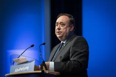 Alex Salmond makes call for peace in Ukraine as he suspends show on RT network