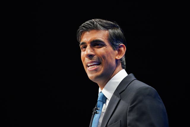 Chancellor of the Exchequer Rishi Sunak (Peter Byrne/PA)