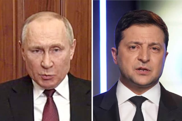 Russia Ukraine Two Speeches Analysis