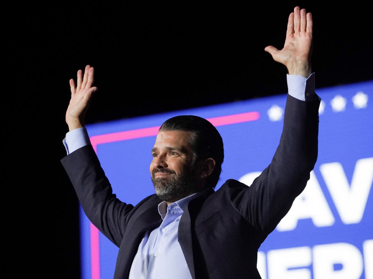 Donald Trump Jr mocked for trying to troll Ketanji Brown Jackson: ‘1+1=??? I have no idea what the answer is’ Donald Trump Jr mocked for trying to troll Ketanji Brown Jackson: ‘1+1=??? I have no idea what the answer is’