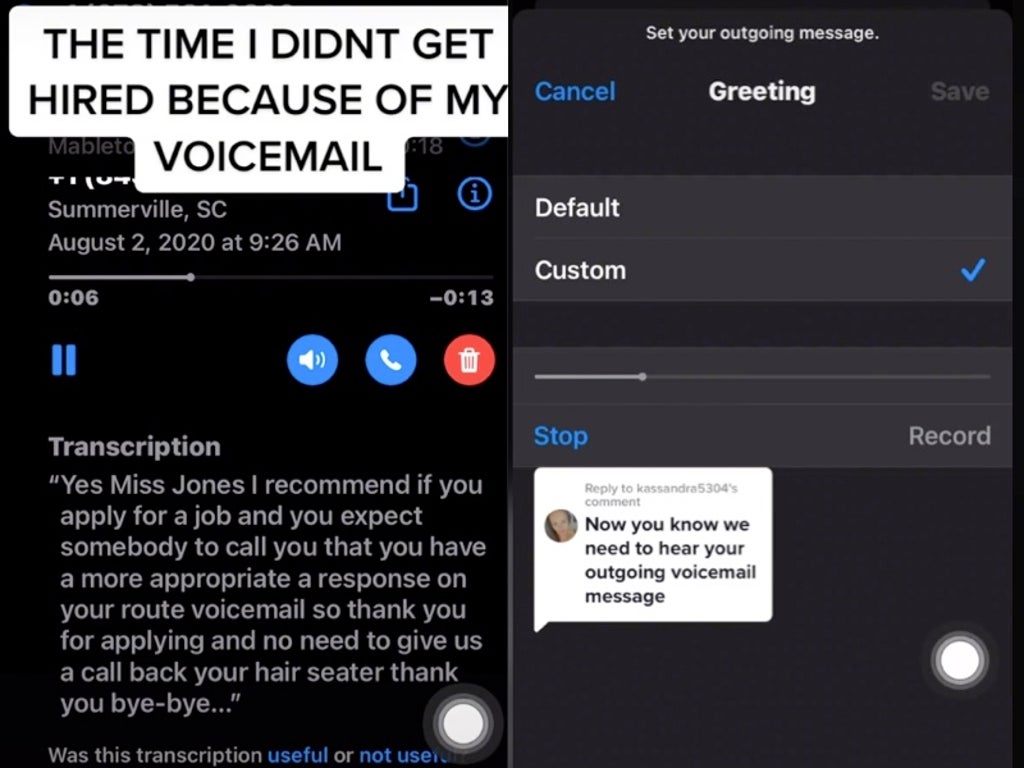 People outraged after woman denied job because her voicemail wasn’t ‘more appropriate’