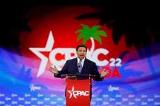 Onstage at CPAC, Ron DeSantis just turned into Trump’s worst nightmare