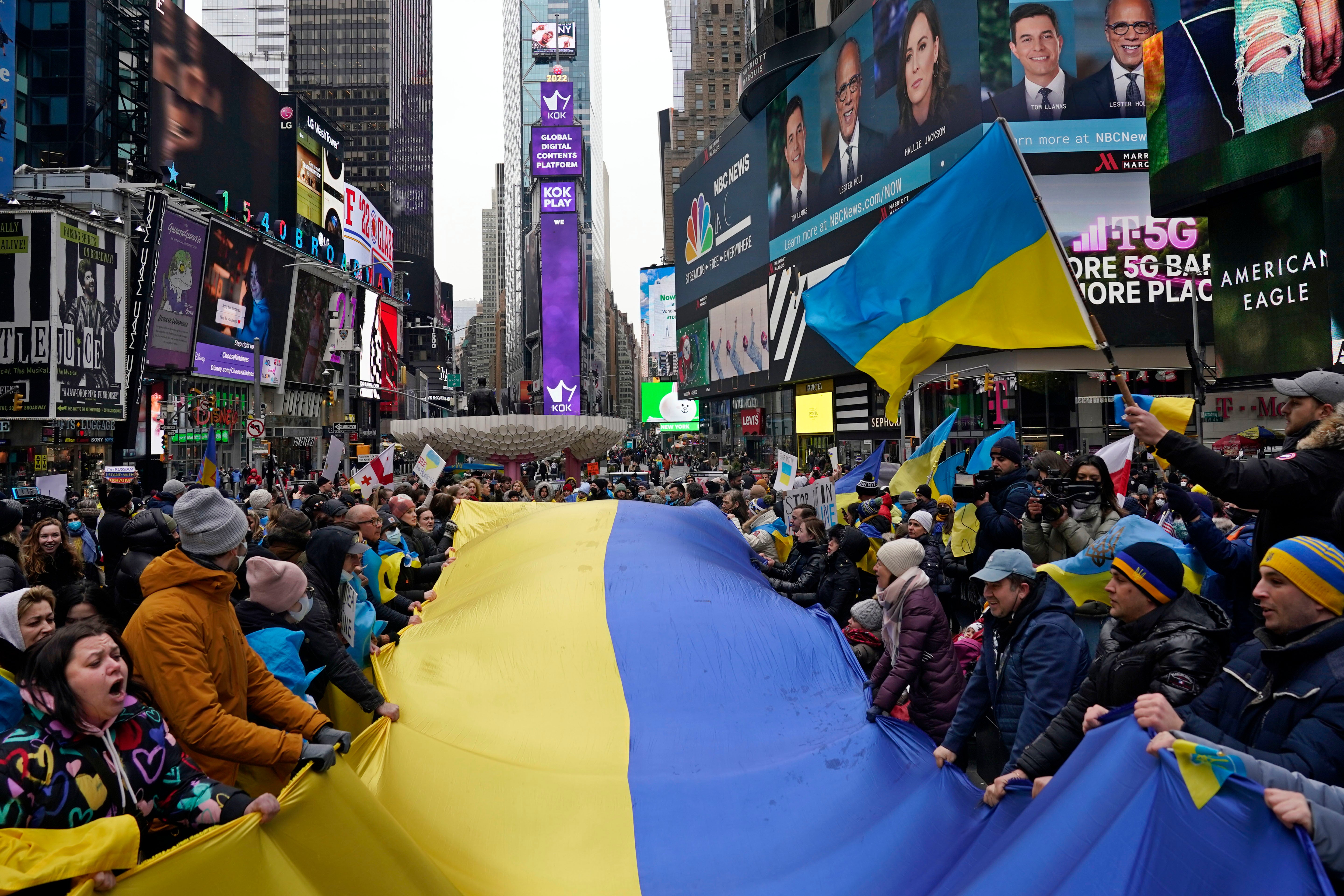 Ukraine Tensions - New York