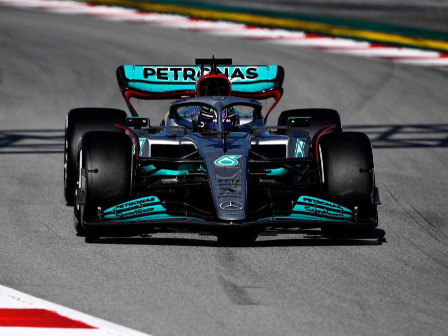 Mercedes produced a solid showing in the first round of preseason testing in Barcelona