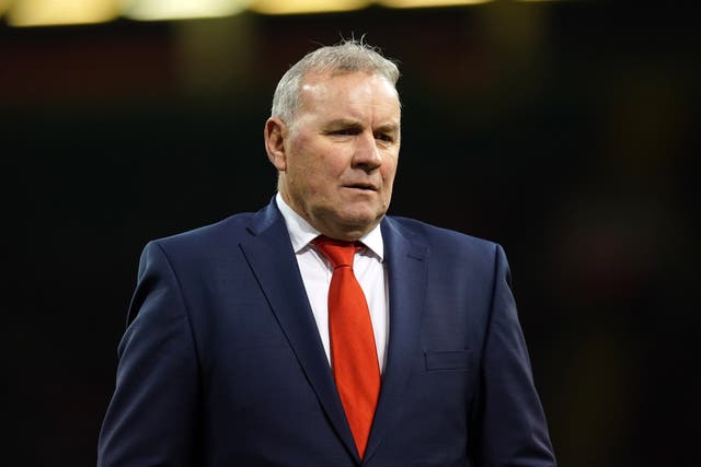 <p>Wales head coach Wayne Pivac questioned the validity of Alex Dombrandt’s try </p>