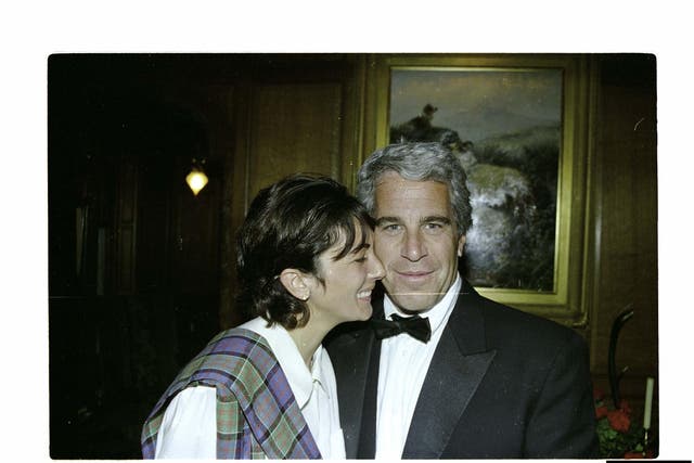 Undated handout file photo issued by US Department of Justice of Ghislaine Maxwell with Jeffrey Epstein, which has been shown to the court during the sex trafficking trial of Maxwell in the Southern District of New York. British socialite Ghislaine Maxwell has been convicted of helping American financier Jeffrey Epstein sexually abuse teenage girls (PA)