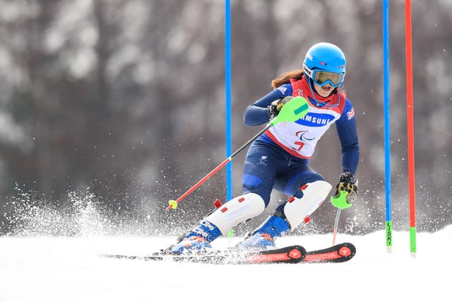 Menna Fitzpatrick won ParalympicsGB’s only gold of the 2018 Games (Adam Davy/PA)