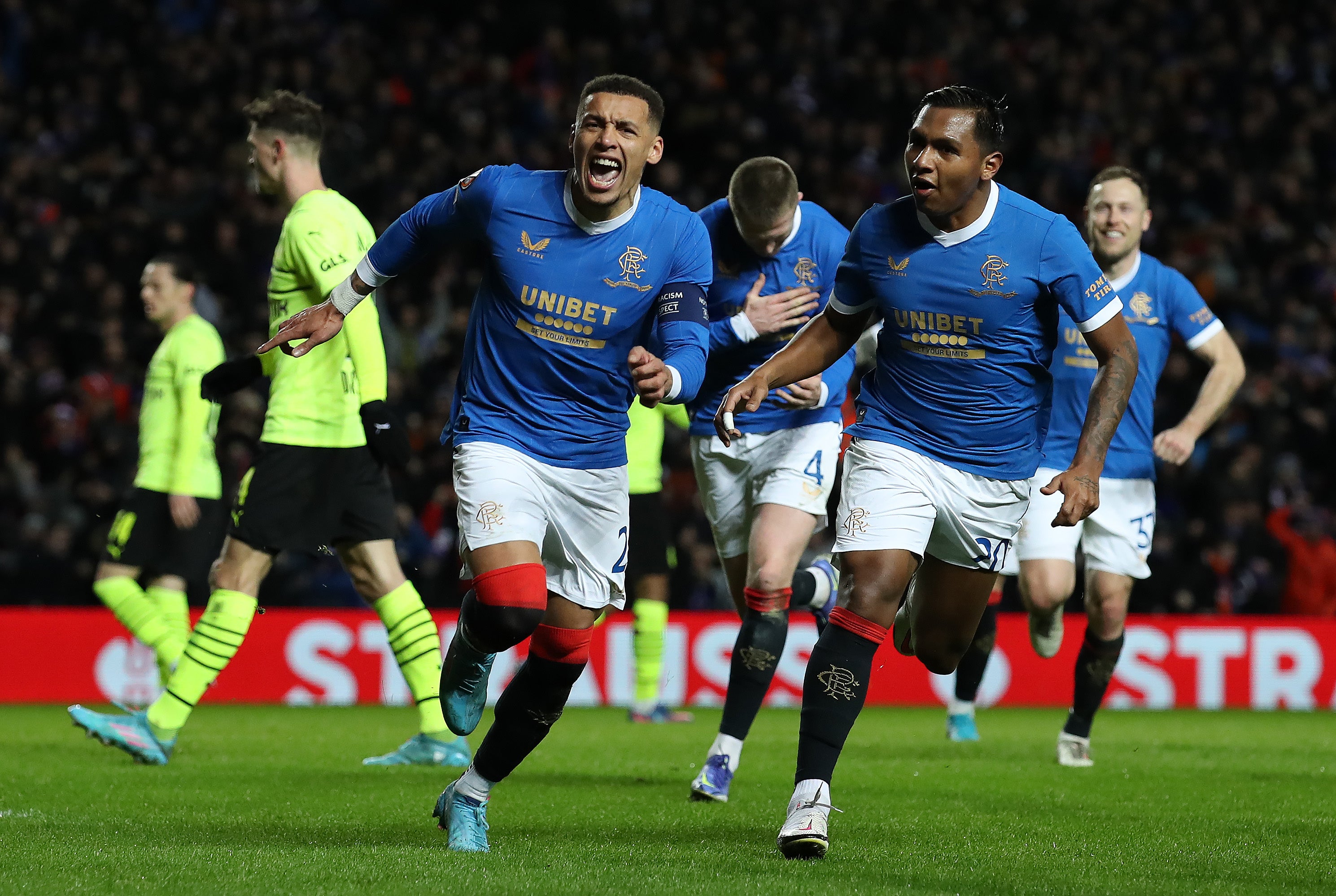 Rangers face Red Star Belgrade in the round of 16 after knocking out Borussia Dortmund