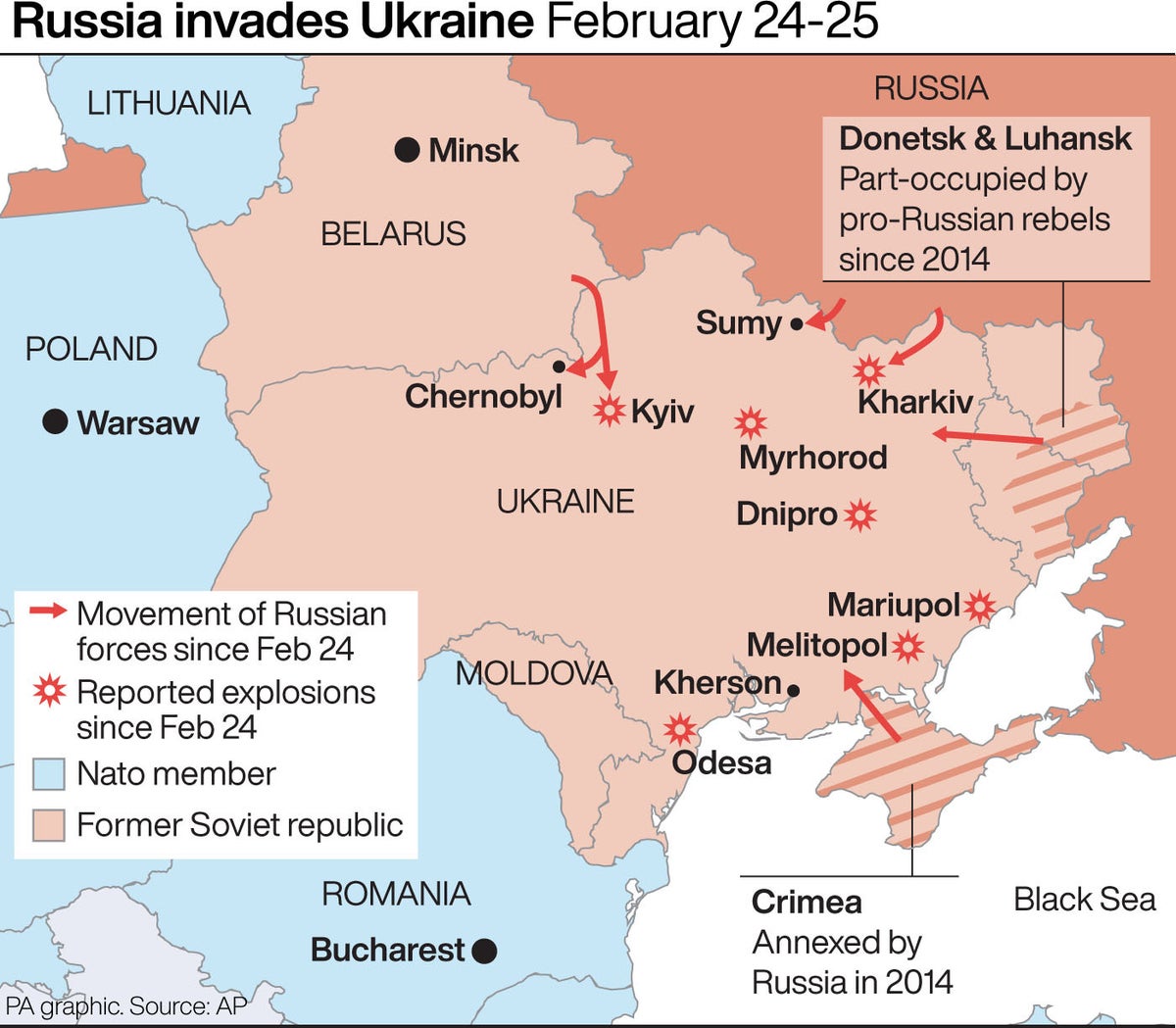 Map ukraine war Maps of