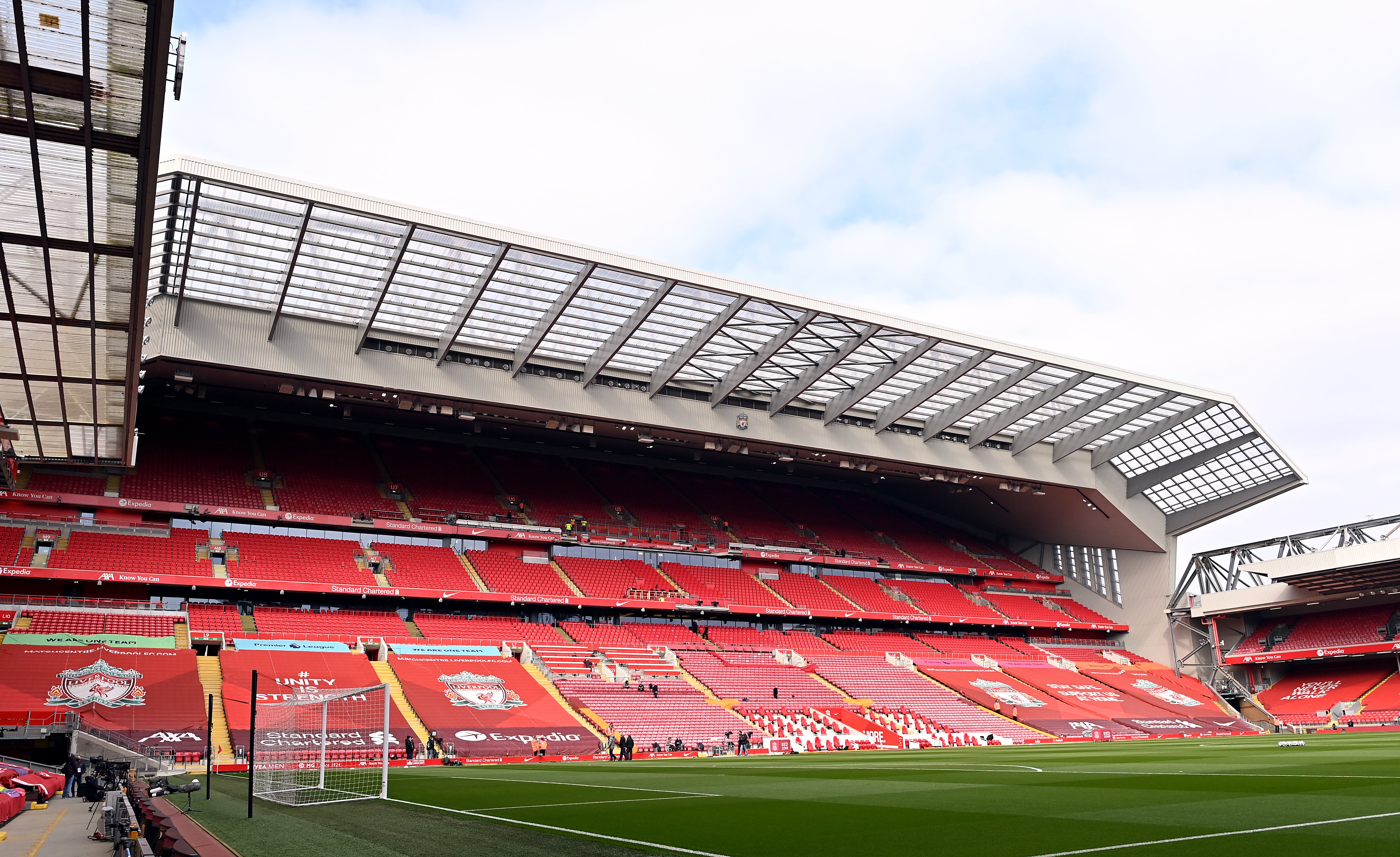 Liverpool have announced a pre-tax loss of £4.8million for the year ending May 2021 (Paul Ellis/PA)