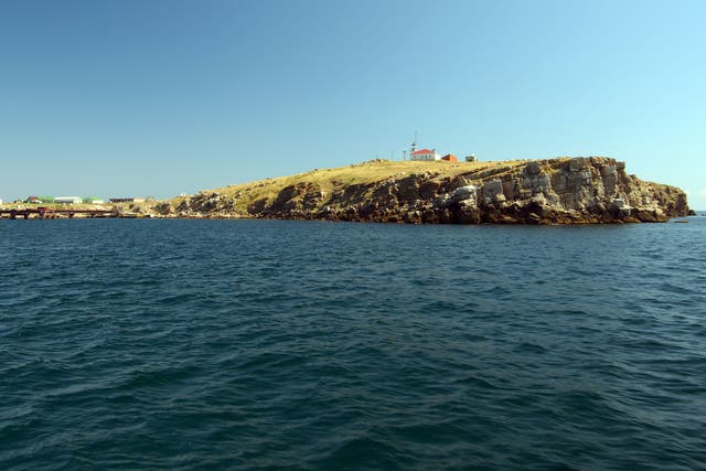 La Isla de las Serpientes en el Mar Negro fue golpeada durante la invasión rusa de Ucrania