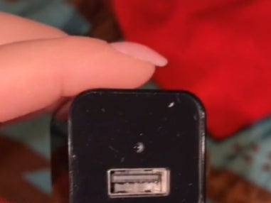 A hidden camera found in a holiday rental