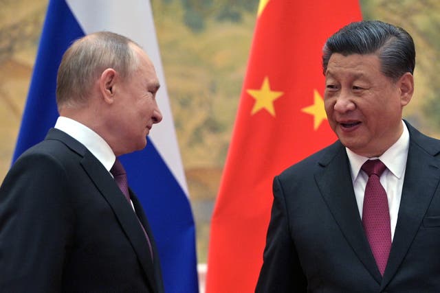 <p>Economically, Putin and President Xi of China have been talking of, and taking steps to achieve, trade outside the control of the dollar as the global reserve currency</p>