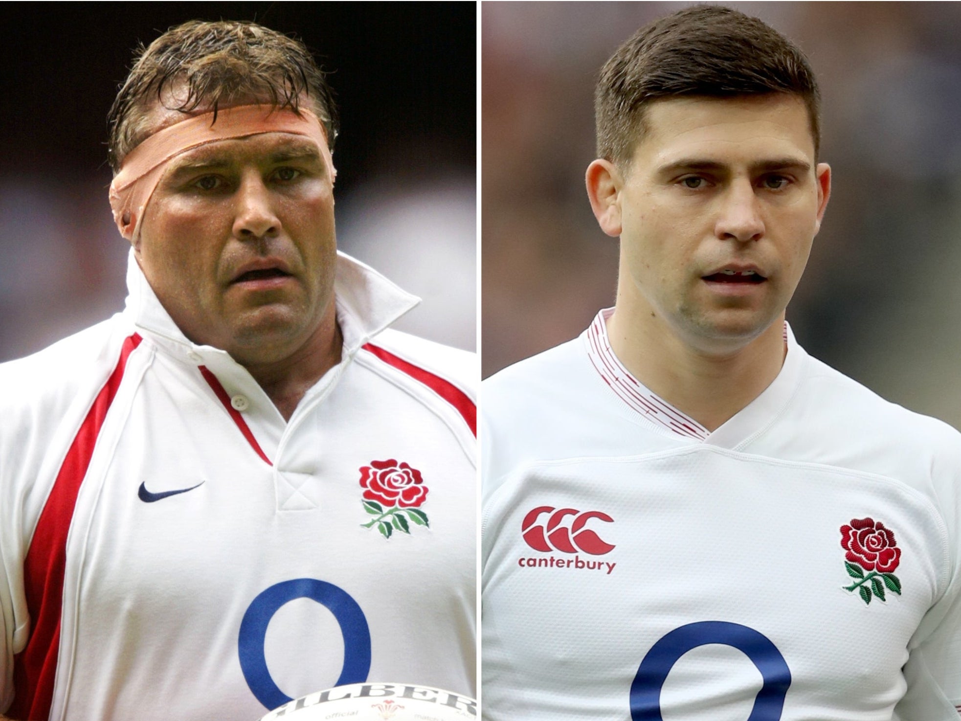 Ben Youngs, right, is poised to replace Jason Leonard as England’s most capped player