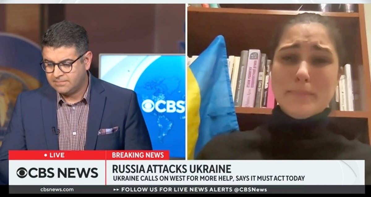 Ukrainian politician breaks down live on air: ‘Please save our people’