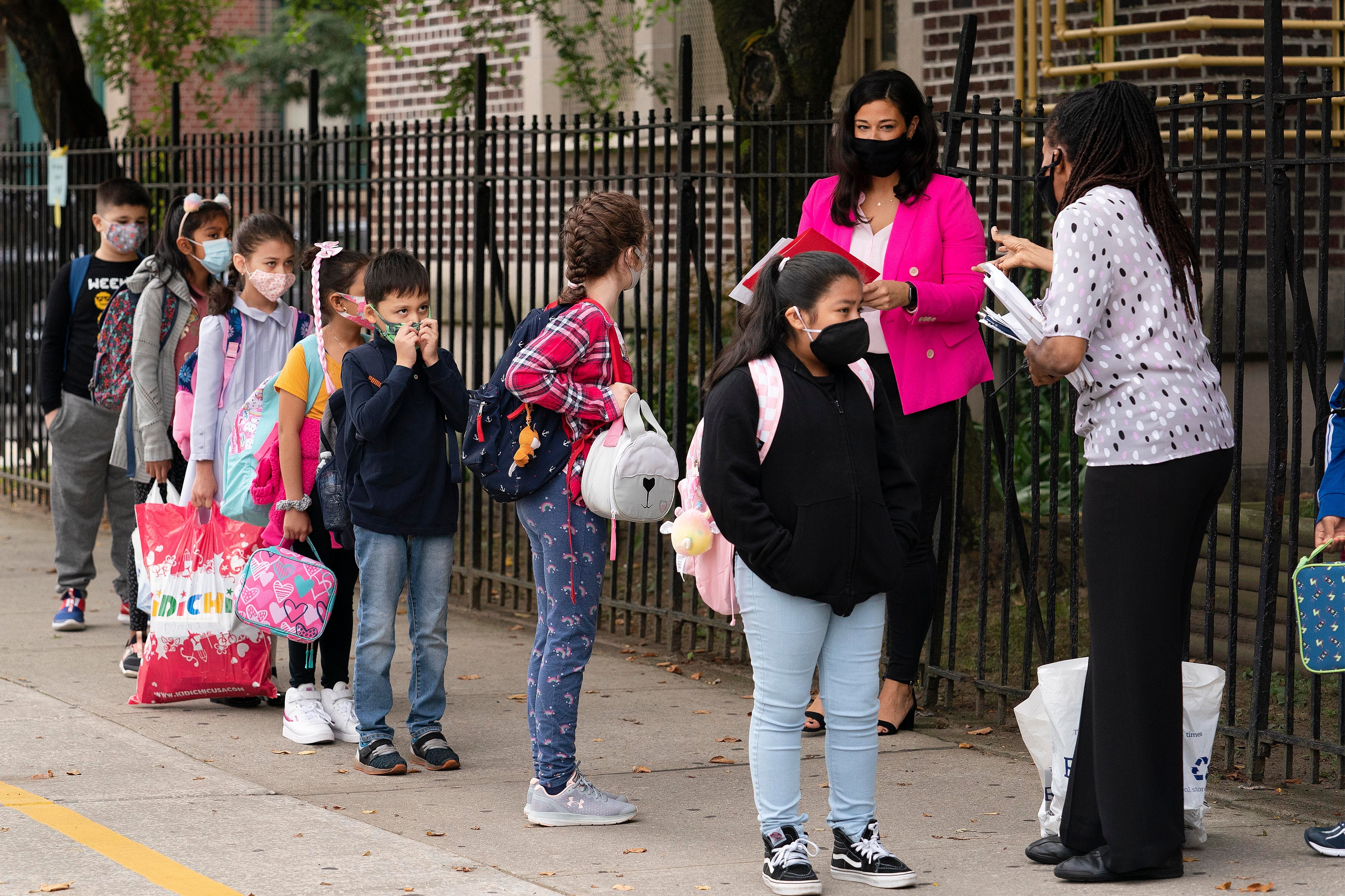 Virus Outbreak-NYC Schools