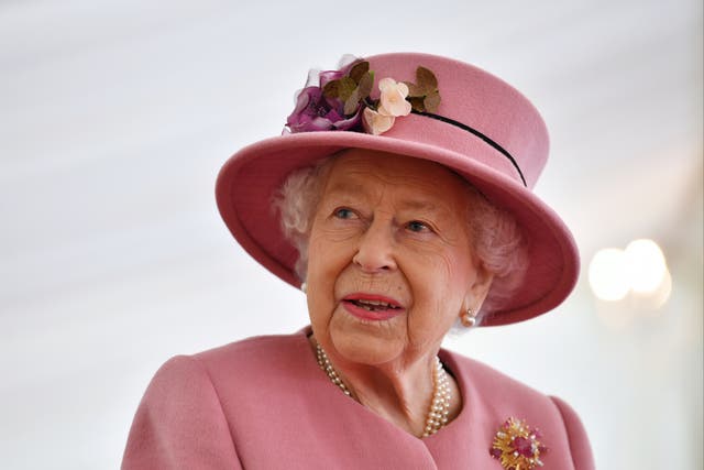 <p>The Queen, pictured in 2020 </p>