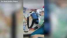 ICU newborns moved into makeshift bomb shelter inside Ukraine children’s hospital as missiles rain down