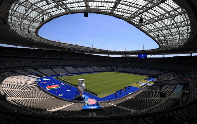 The Stade de France in Paris will host the 2022 Champions League final after UEFA removed hosting rights from St Petersburg (Mike Egerton/PA)