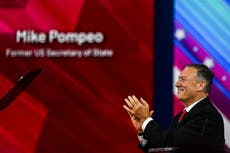 CPAC news – live: Pompeo warns of enemy within, rails against China in speech fueling likelihood of 2024 run