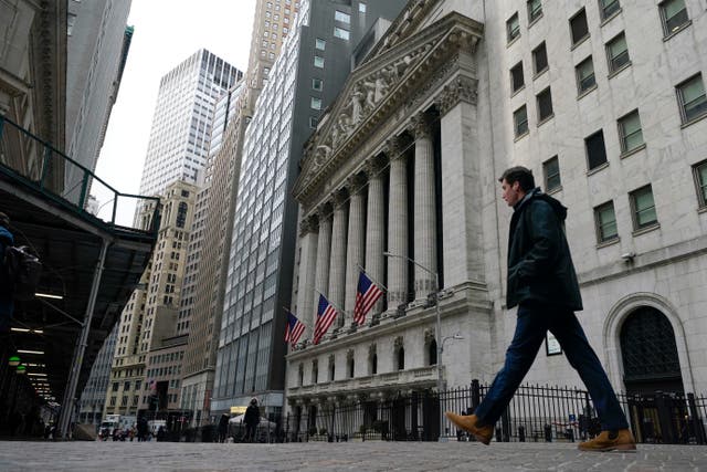 <p>The New York Stock Exchange </p>