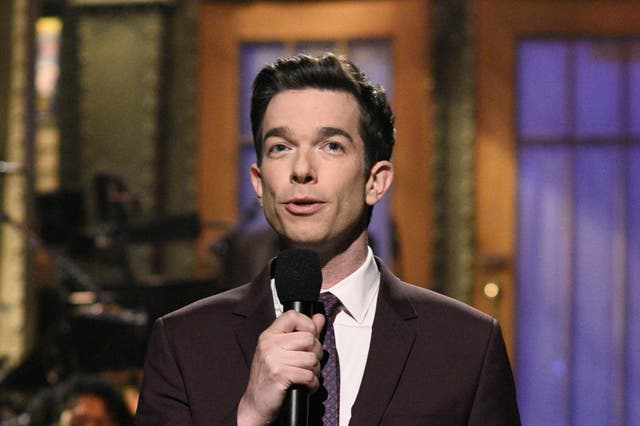 <p>Mulaney during his last appearance on ‘SNL’ back in 2020</p>