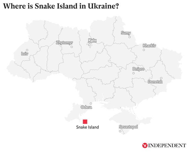 Ukraine war: Snake Island soldiers who told Russia warship ‘go f**k ...