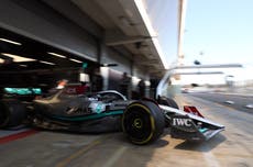 Lewis Hamilton finishes fastest on final day of F1’s opening pre-season test