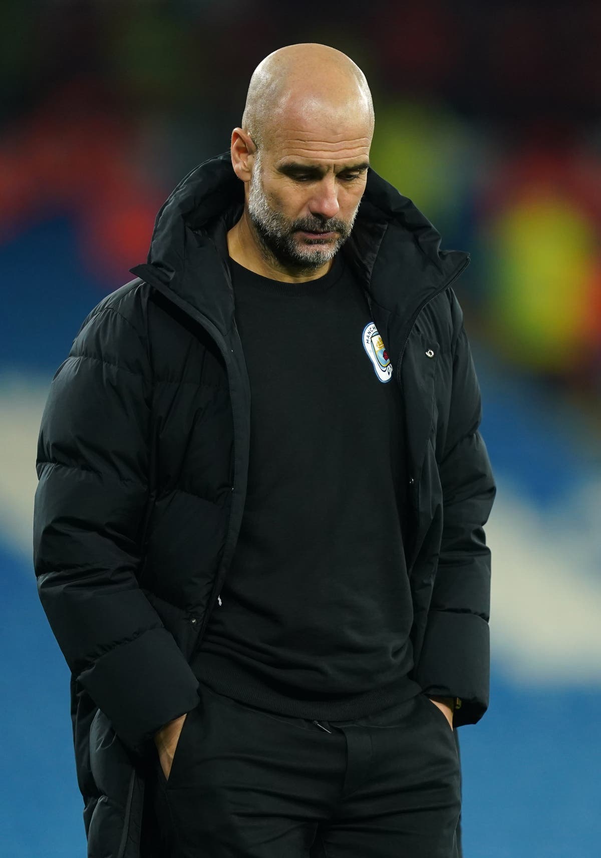 Pep Guardiola hoping Manchester City &lsquo;do a good game&rsquo; against Everton