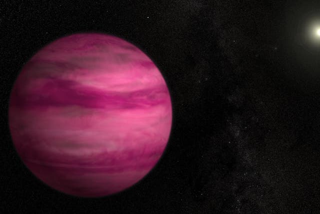 <p>A Nasa artist’s conception of a low-mass exoplanet</p>