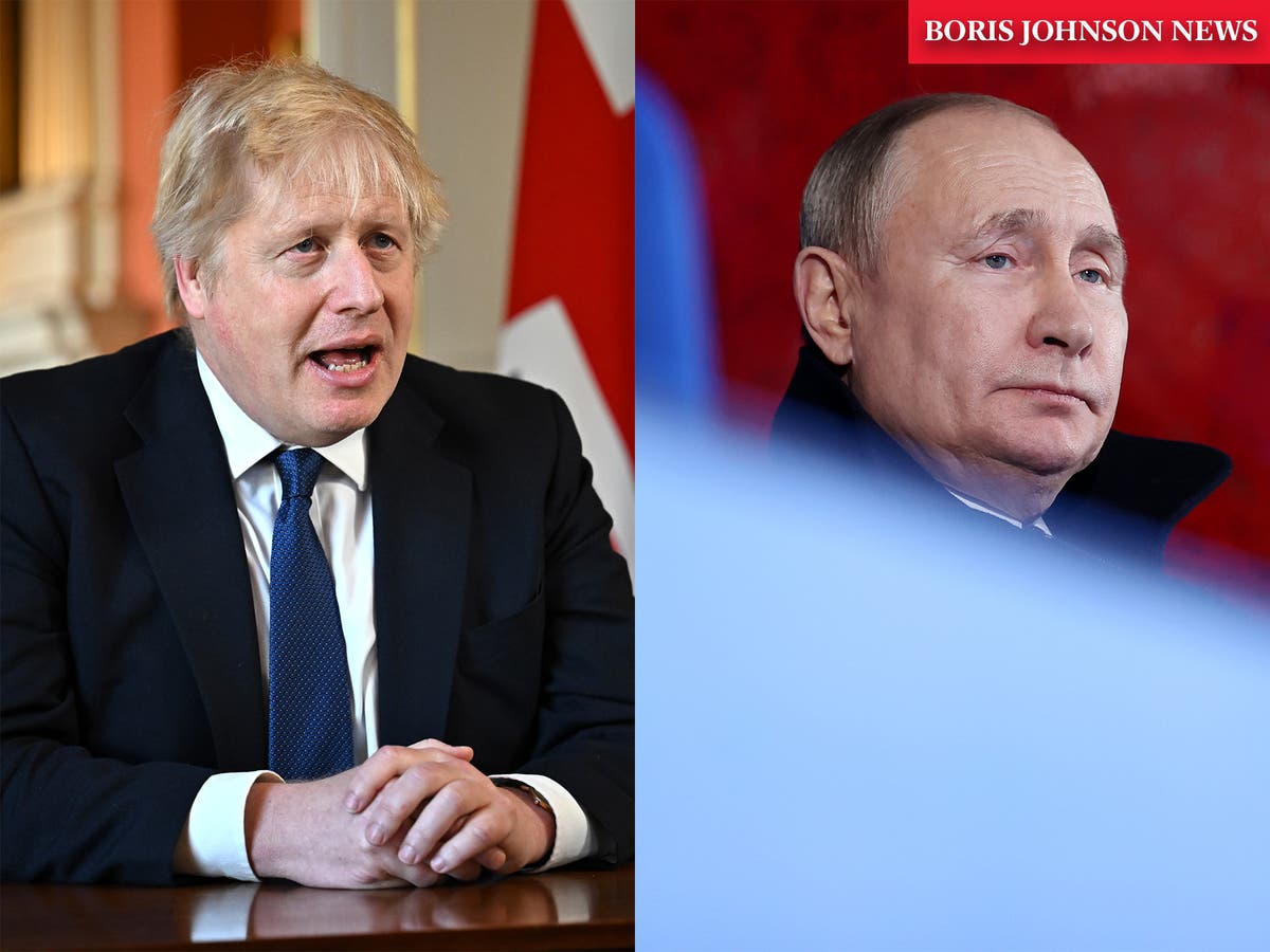 Boris Johnson latest news: Putin’s plans ‘go way beyond Ukraine’, minister warns as UK to boost arms supply