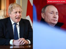 Boris Johnson news - live: UK troops arrive to reinforce Nato eastern flank as PM to boost Ukraine arms supply