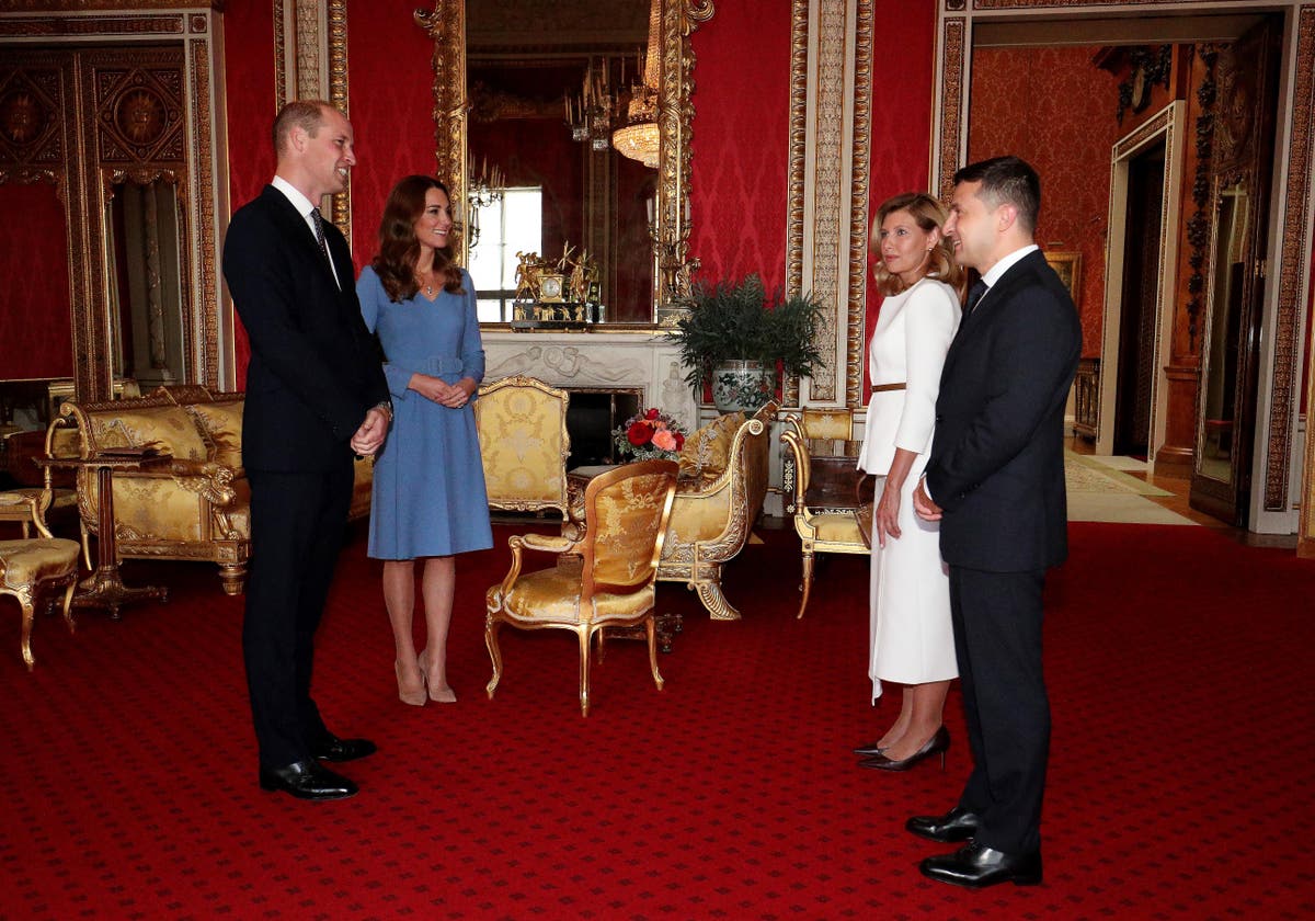 William and Kate &lsquo;stand with the president and people of Ukraine&rsquo;