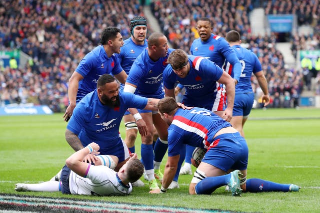 <p>France defeated Scotland at Murrayfield</p>