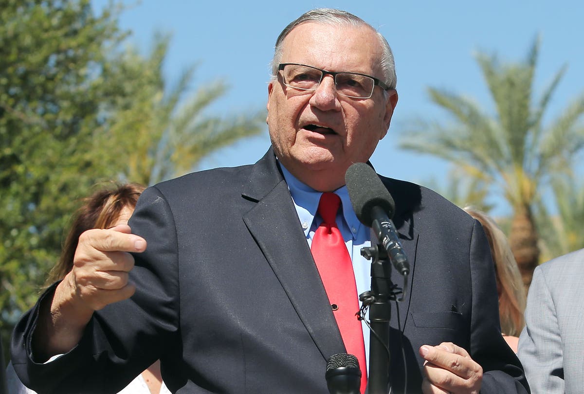 Trump-pardoned Joe Arpaio cheered by far-right after saying people think he is &lsquo;biggest racist&rsquo; in US