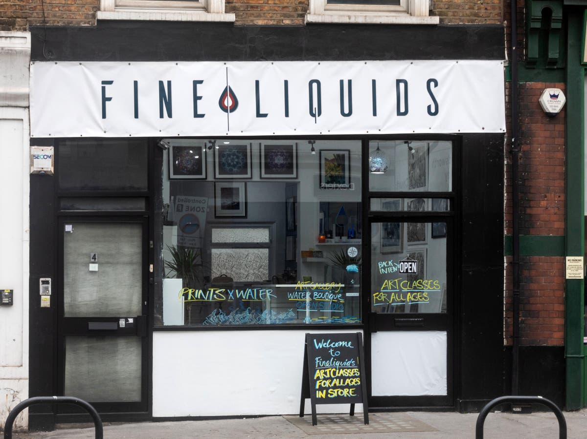 London store only sells luxury water, with bottles costing up to £120