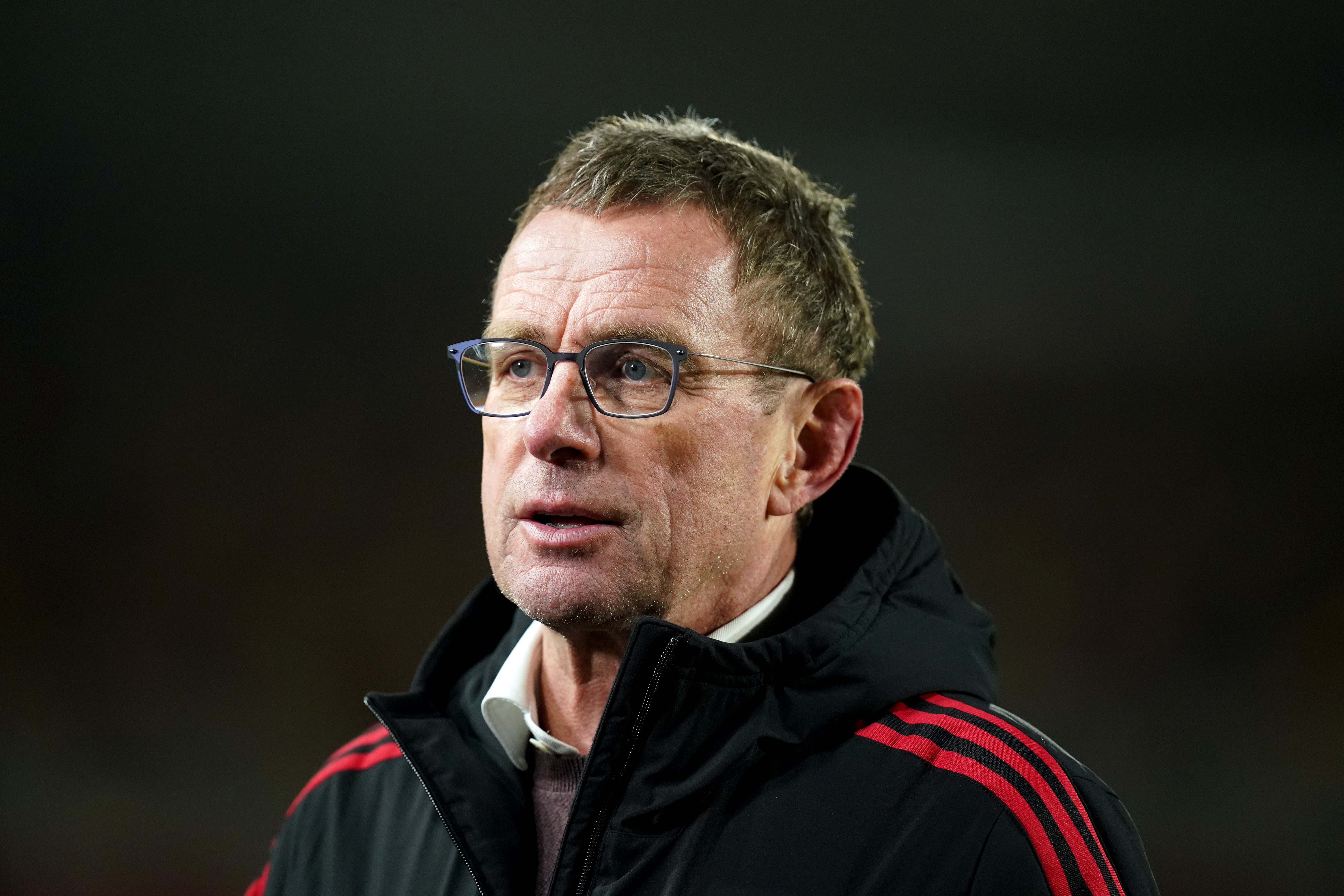 Ralf Rangnick saw his Manchester United side spurn a host of chances