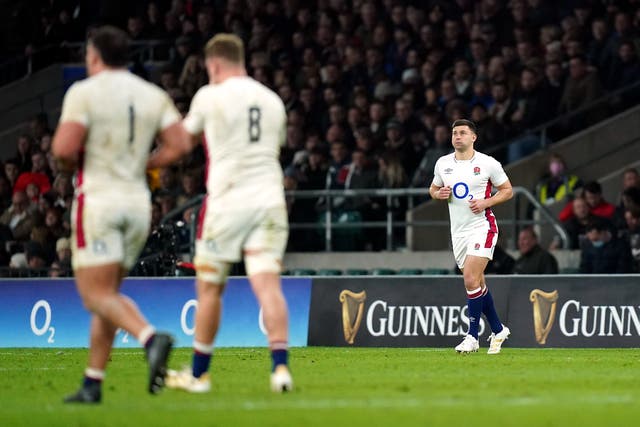 <p>England’s Ben Youngs cames on against Wales for a record-breaking 115th cap</p>