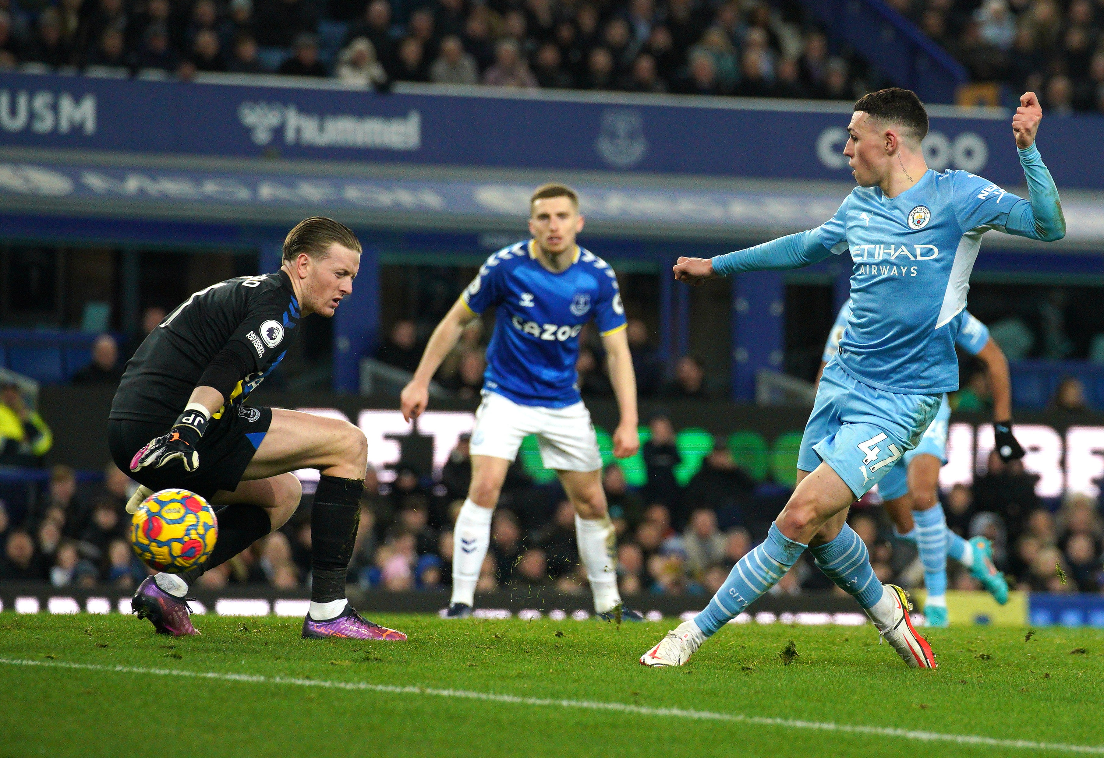 Phil Foden’s late strike was the difference for Manchester City at Everton