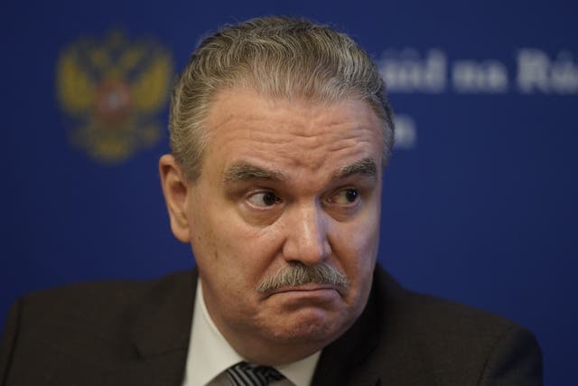 Russian ambassador to Ireland Yury Filatov is facing calls to be expelled (Niall Carson/PA)