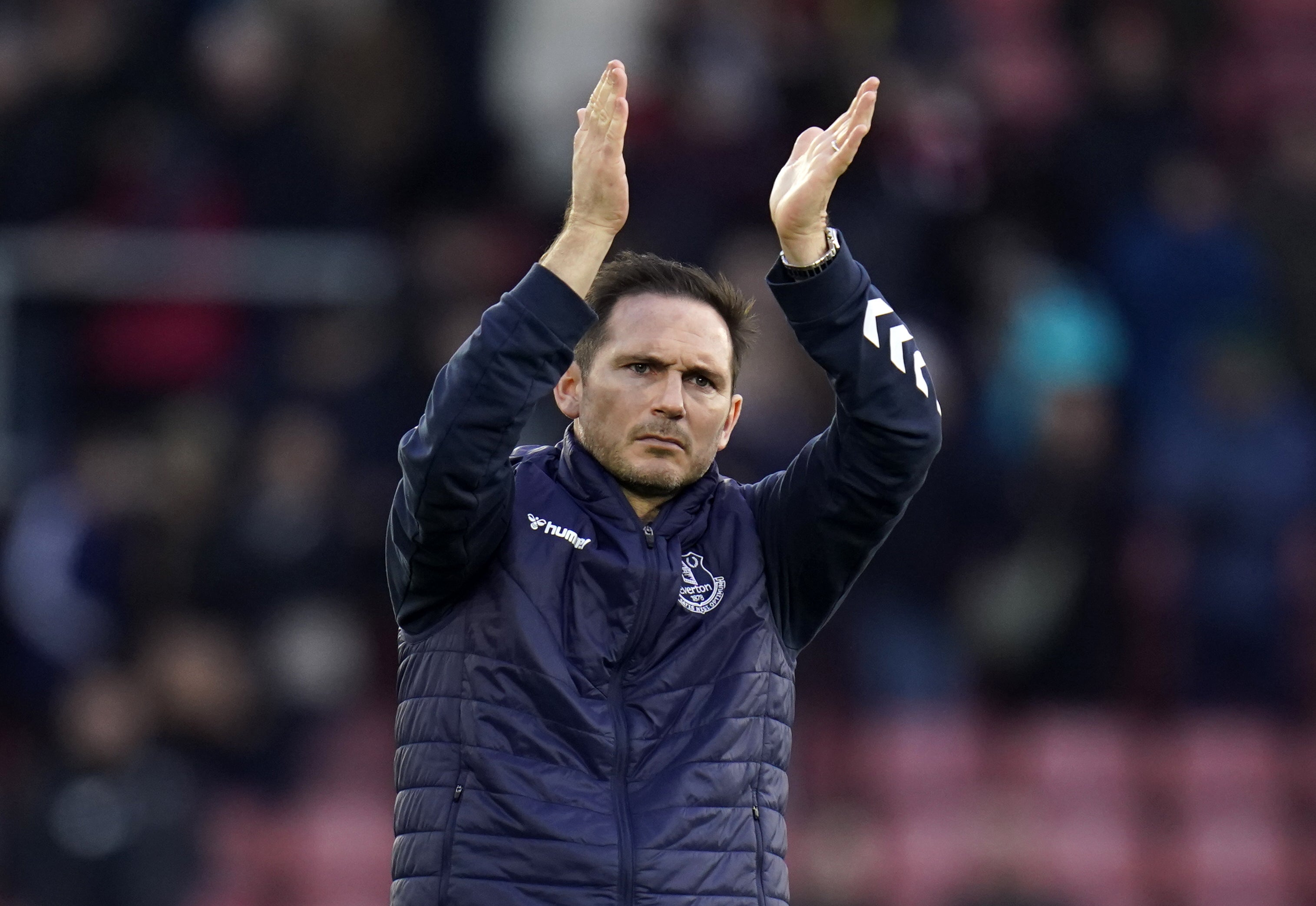 Everton manager Frank Lampard is confident the club will be fine in their battle to avoid relegation (Andrew Matthews/PA)