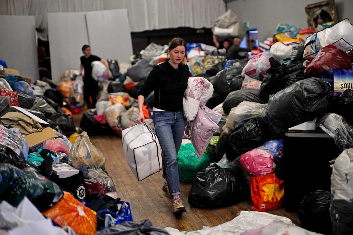 Donations made to Ukraine humanitarian efforts as refugee numbers increase