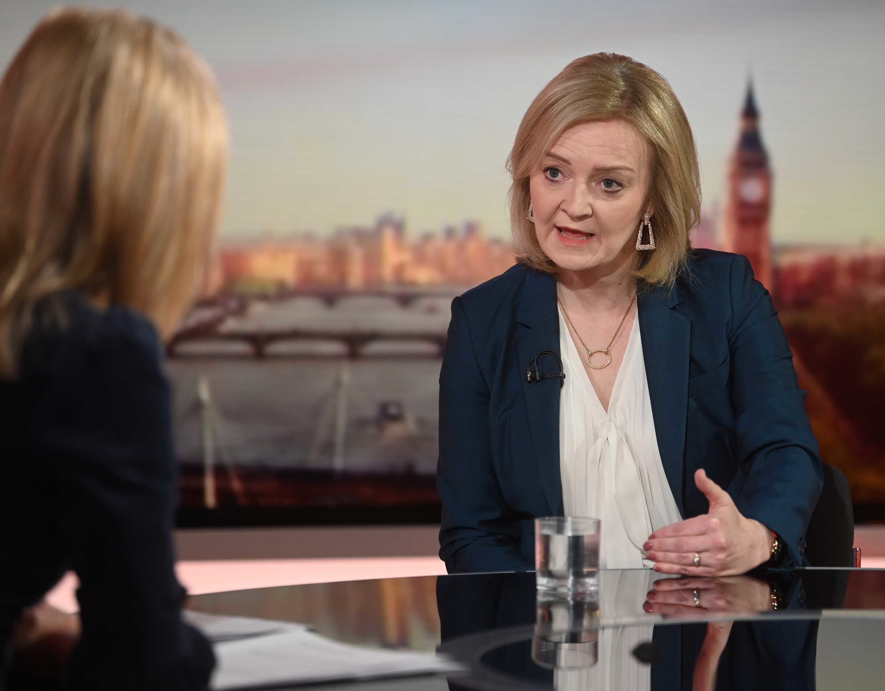 Foreign secretary Liz Truss said the current visa rules will be ‘urgently’ looked at