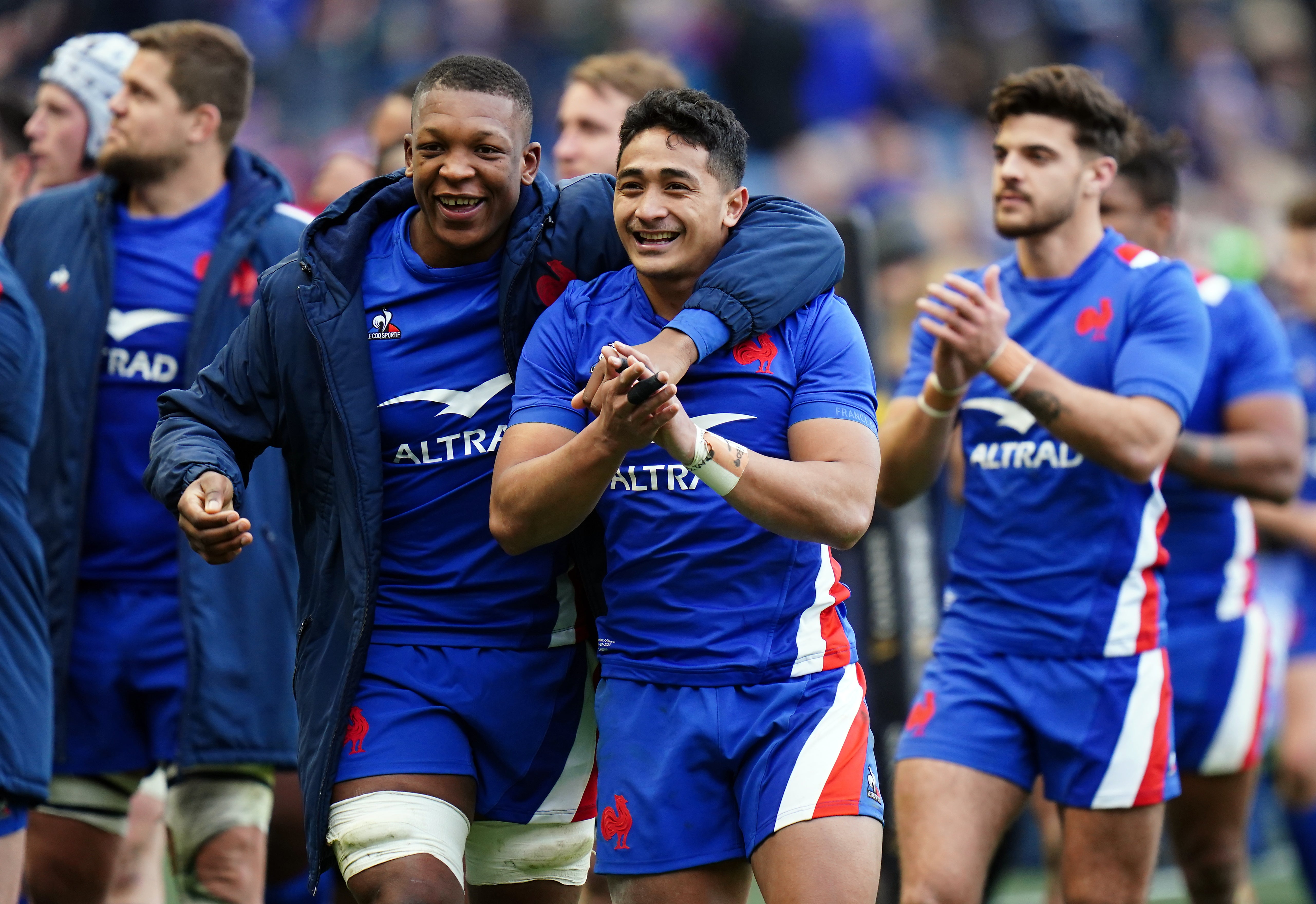 France were unstoppable at Murrayfield (Jane Barlow/PA)