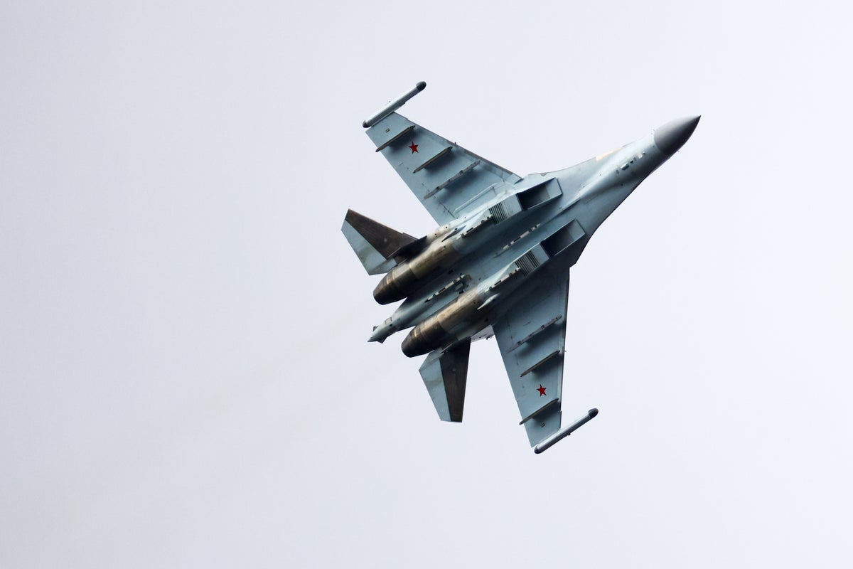 Russian fighter jets fly ‘dangerously’ close to RAF spy plane over Black Sea, says MoD