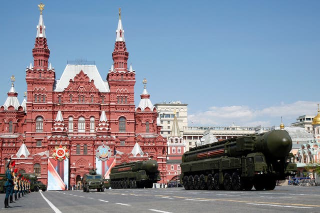 <p>Russia tested the new missile this week  </p>